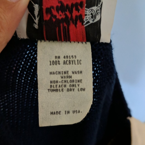 VINTAGE naughty librarian sweater by Bright Light - Picture 7 of 7